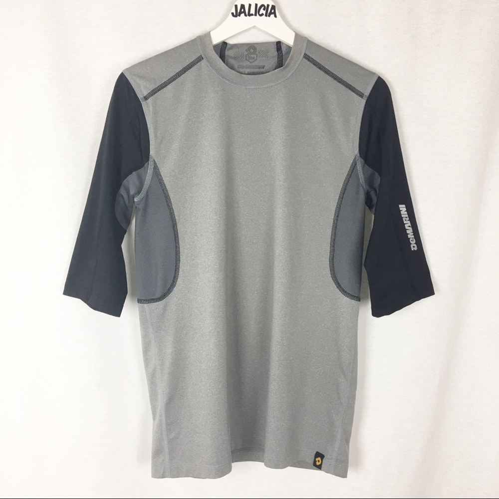 Demarini Baseball Gray/Black Short Sleeve Shirt